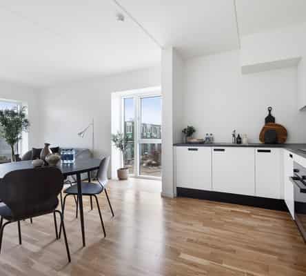 apartment Lys 2-værelses seniorbolig i rolige omgivelser