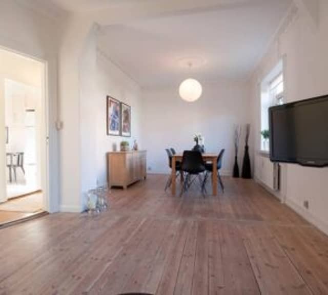 apartment Møbleret 3-værelses lejlighed med gratis parkering