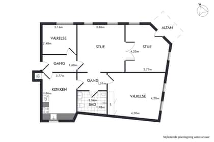 Visual presentation of the listing