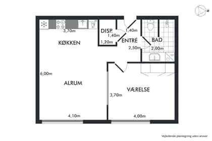 Visual presentation of the listing