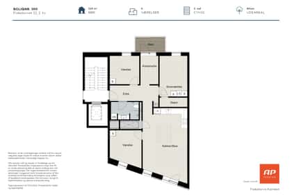 Visual presentation of the listing