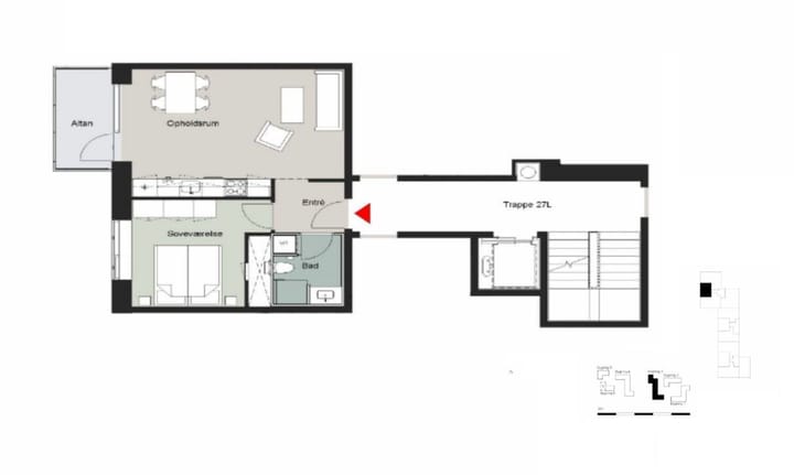 2-værelses lejlighed på 59 m² til leje i København S – Strandlodsvej, 1. sal – billede 4