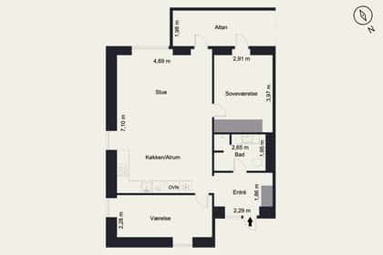 Visual presentation of the listing