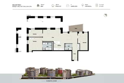 Visual presentation of the listing