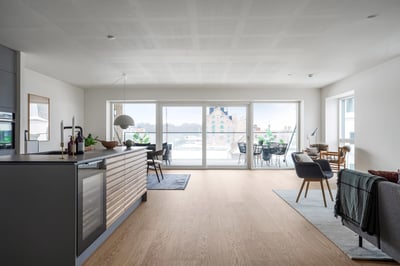 Frontlejligheder med stor altan og fantastisk udsigt - Malmøgade, Odense C - 1
