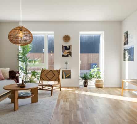 townhouse Rækkehus i to plan med vestvendt have