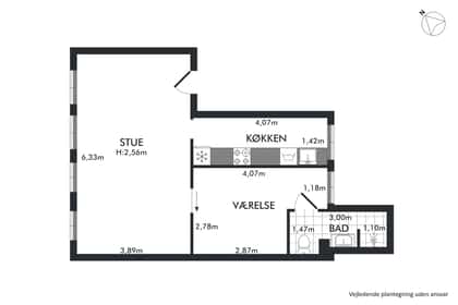 Visual presentation of the listing