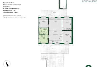 Visual presentation of the listing