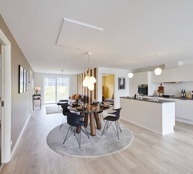 townhouse Rækkehus med 4 værelser og have i Give