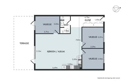 Visual presentation of the listing