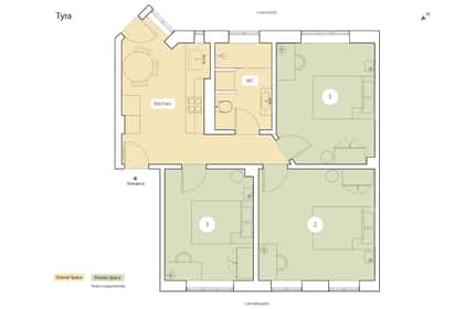 Visual presentation of the listing