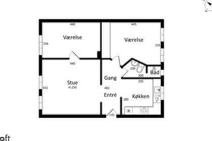 Visual presentation of the listing
