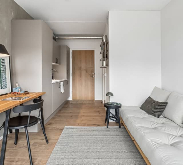 apartment Charmerende 28 m² etværelses i aktivt bofællesskab