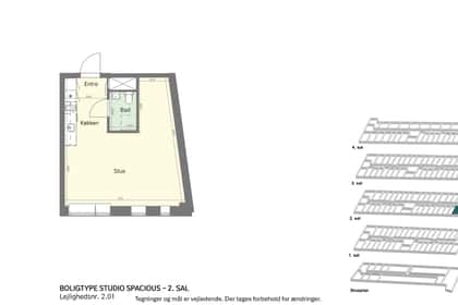 Visual presentation of the listing