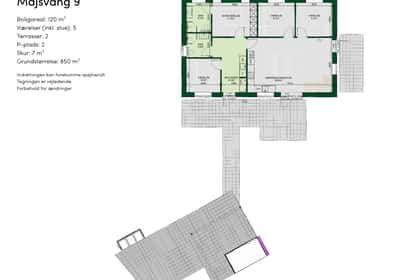 Visual presentation of the listing
