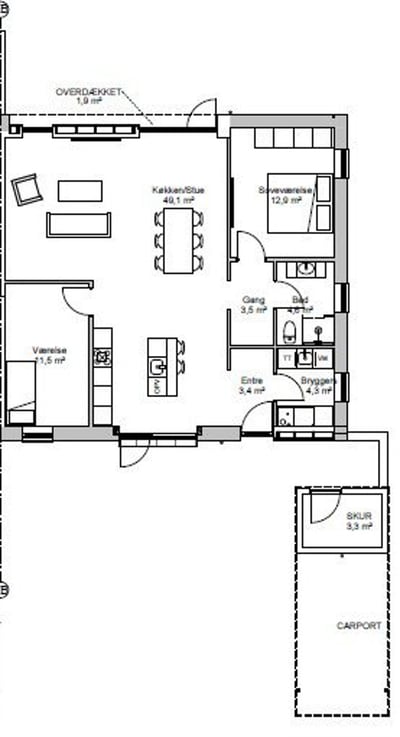 New semi-detached houses for rent in Lind, ready 2026 - Tavlund Krat, Herning - 3