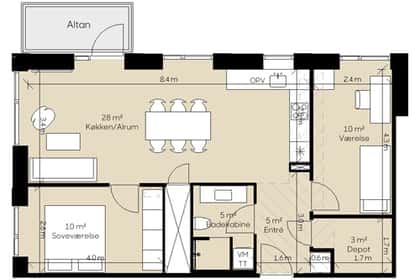 Visual presentation of the listing