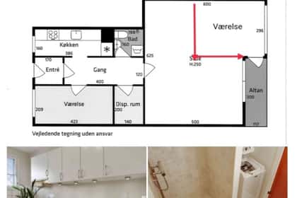 Visual presentation of the listing
