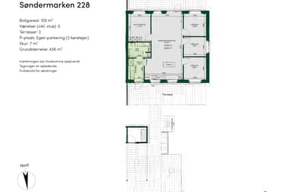 Visual presentation of the listing