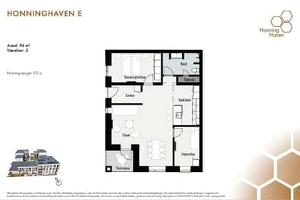 Visual presentation of the listing