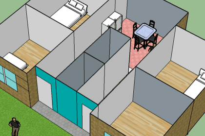Visual presentation of the listing