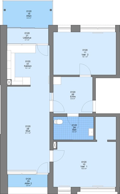 Fin lejlighed på 107 m2 - Tietgensvej, Brønderslev - 4