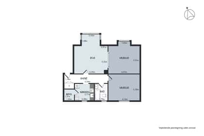 Visual presentation of the listing