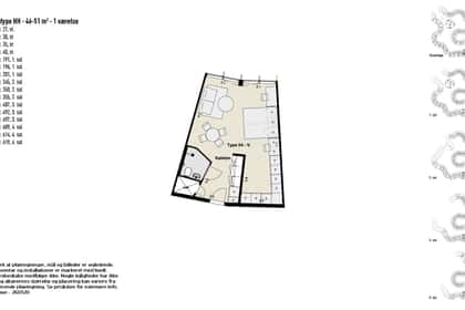 Visual presentation of the listing