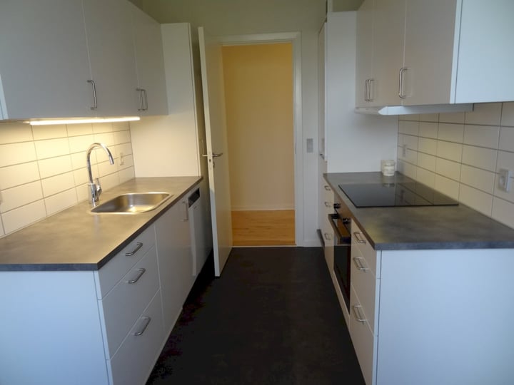 Lys lejlighed med altan og moderniseret køkken - Falkevej, Viborg - 1