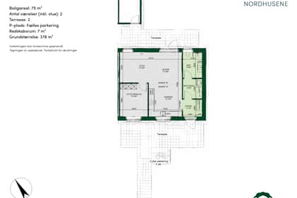 Visual presentation of the listing