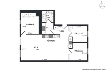 Visual presentation of the listing