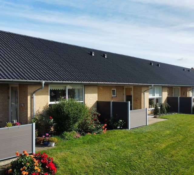 townhouse Charmerende rækkehus med udsigt og terrasse, Hobro