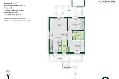 Visual presentation of the listing