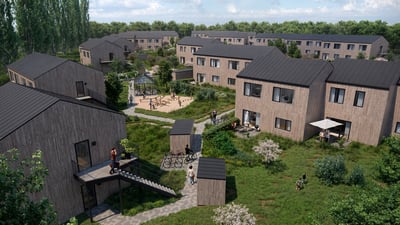 Lys 3-værelses lejlighed på 1. sal, 85 m² - Æbleløkken, Rønne - 2