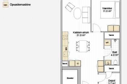 Visual presentation of the listing