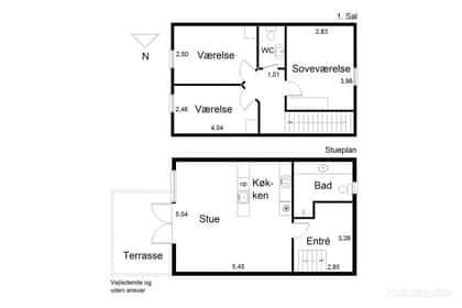 Visual presentation of the listing