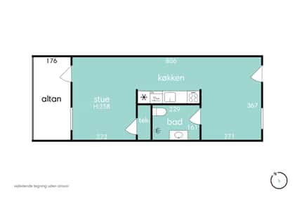 Visual presentation of the listing