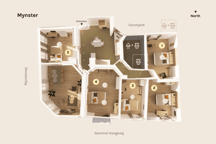 Visual presentation of the listing