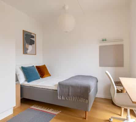 room Værelse i duplex med privat tagterrasse på Sluseholmen