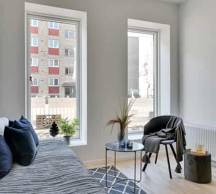 apartment Bright 1-room apartment with shared facilities in Amager