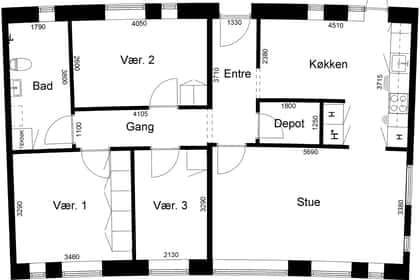 Visual presentation of the listing