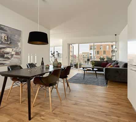 apartment Rummelig 3-værelses på 106 m² med altan