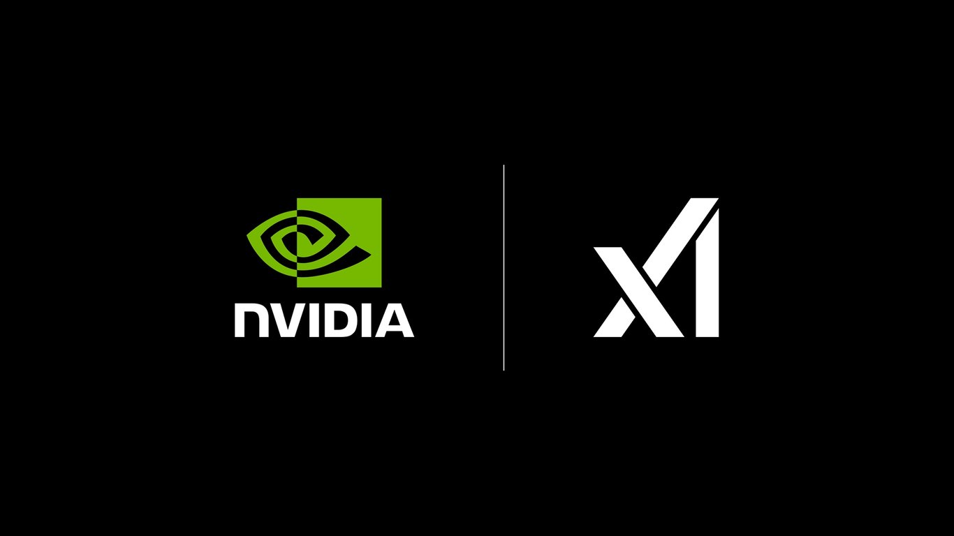 TechDogs-"An Image With The Logos Of NVIDIA And xAI"