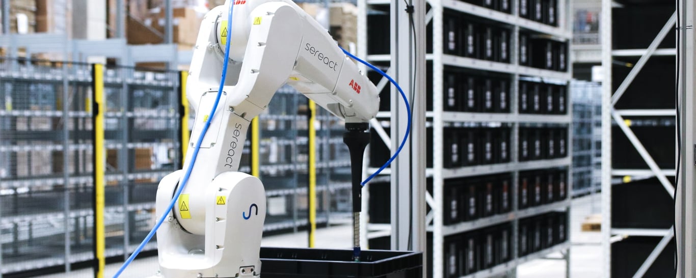 TechDogs-"An Image Of A Robot Arm Developed By Sereact"