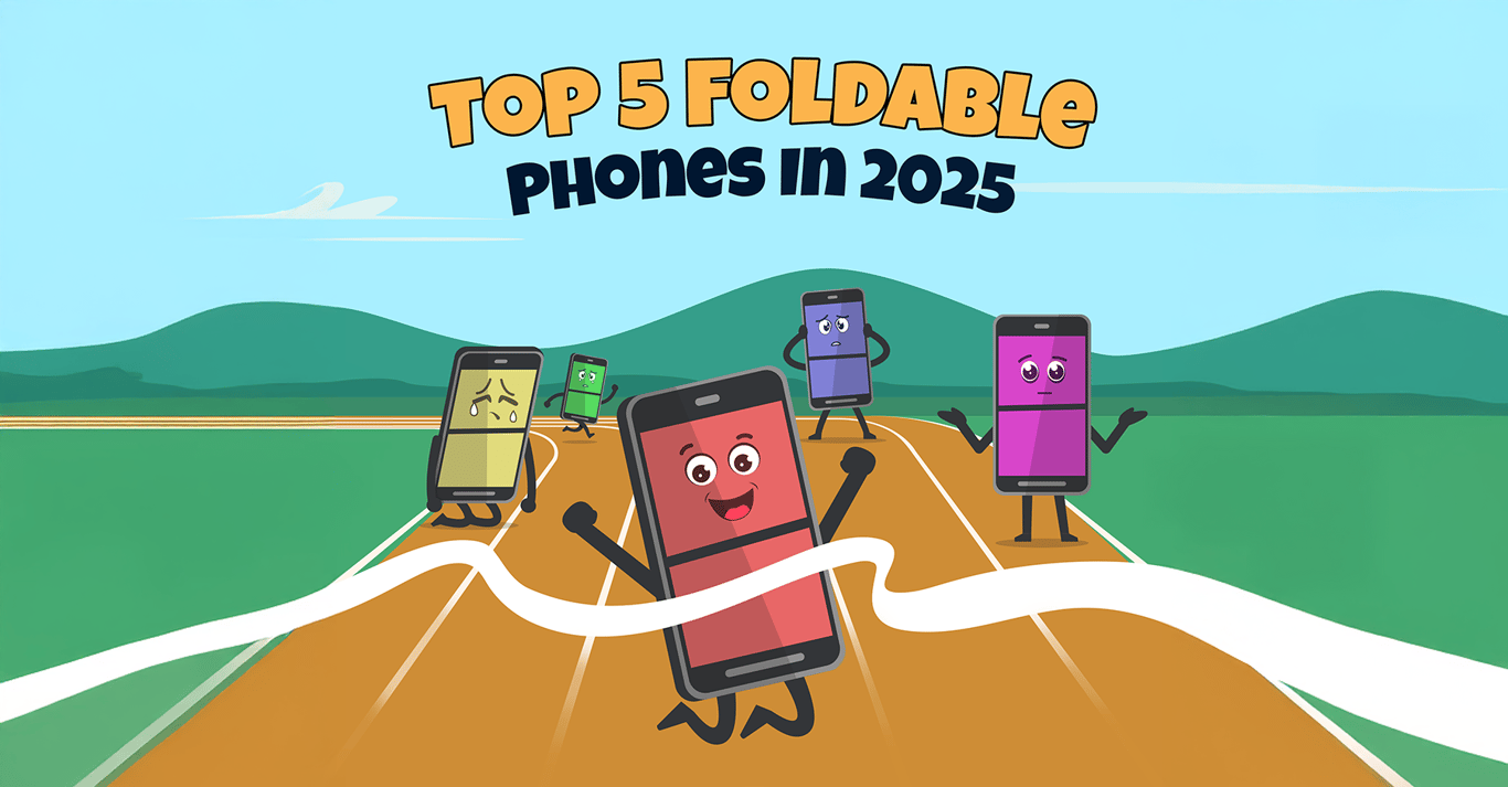 TechDogs-"Top 5 Foldable Phones In 2025"