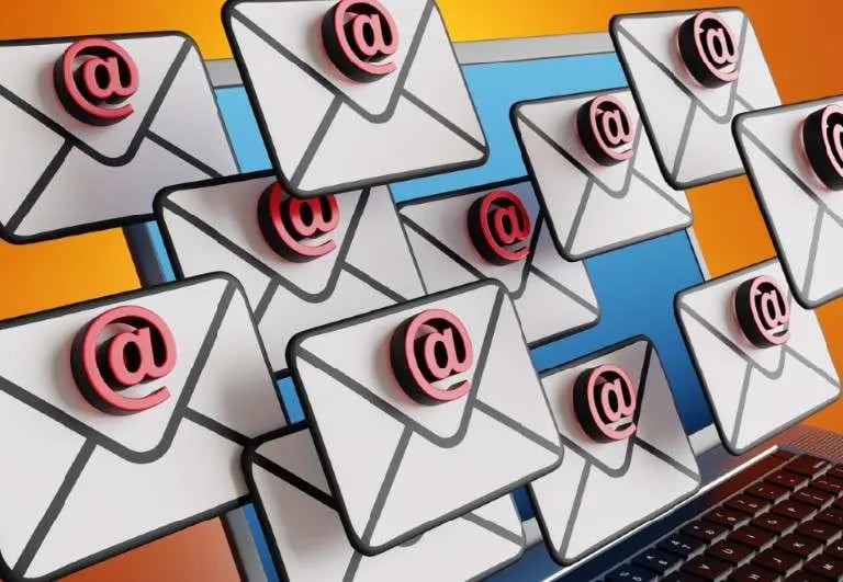 TechDogs-"An Image Showing Email Icons"