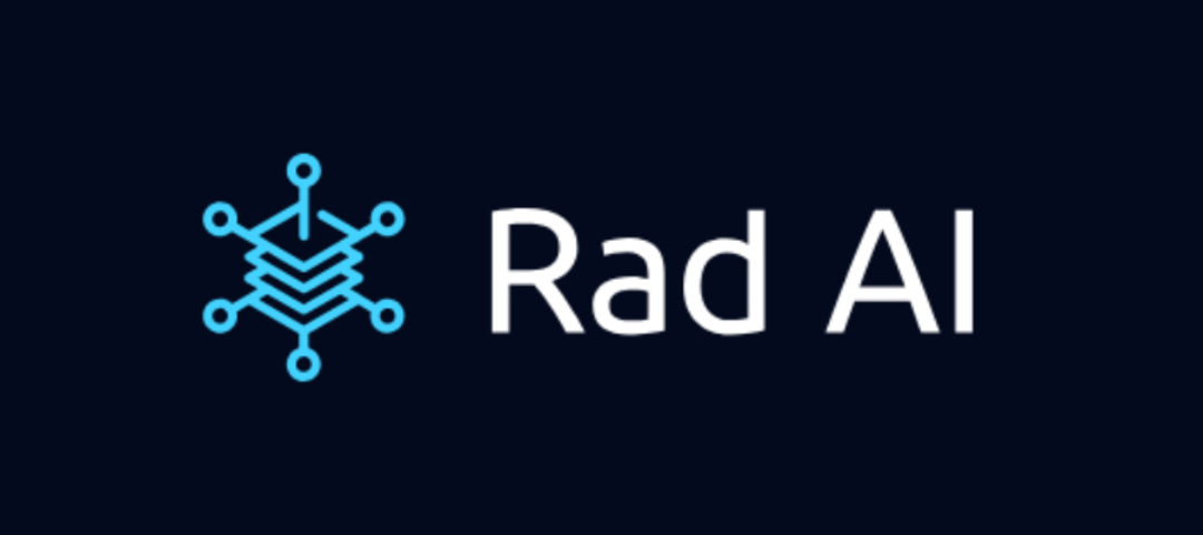 TechDogs-"An Image Of Rad AI's Logo"