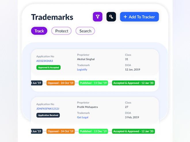 TechDogs-"Tool 2: Legistify”-“A Screenshot Of Legistify Platform Dashboard”
