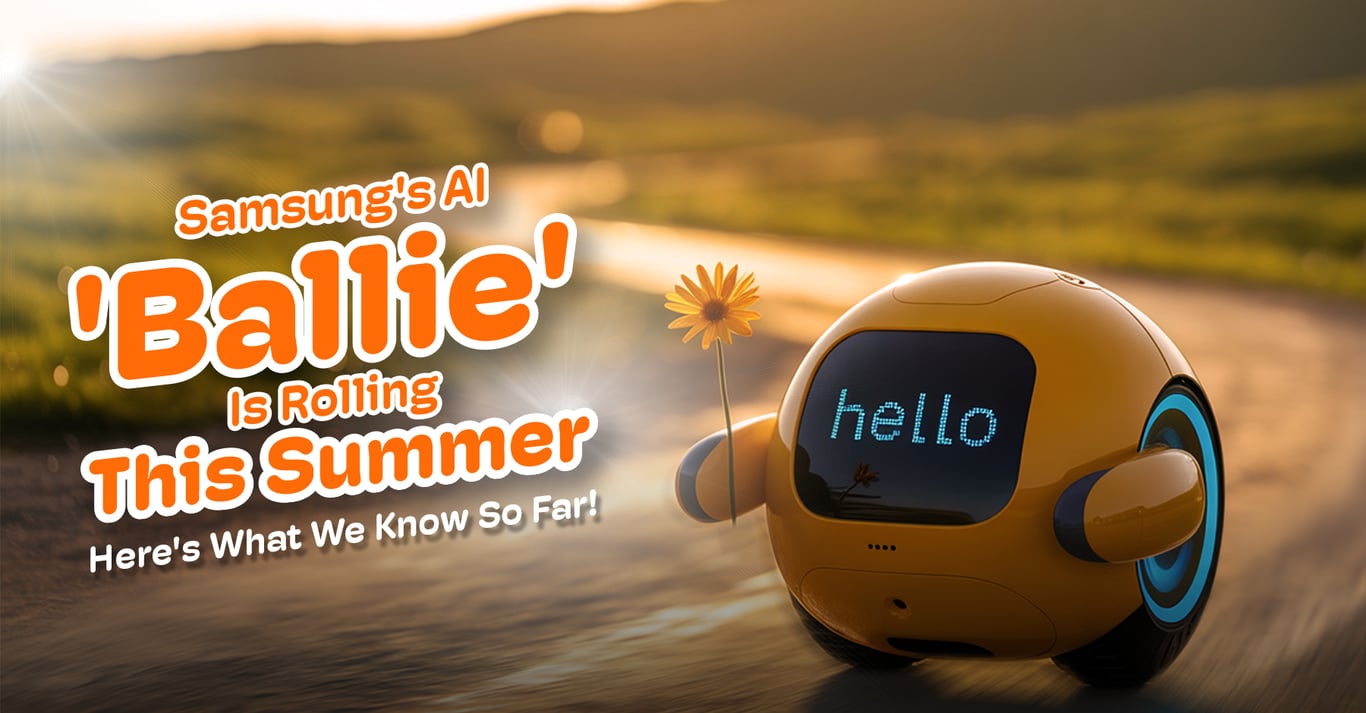 TechDogs-"Samsung’s AI ‘Ballie’ Is Rolling This Summer—Here’s What We Know So Far!"
