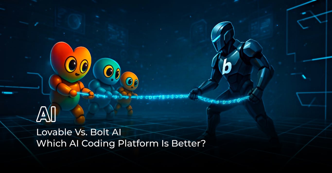 TechDogs-"Lovable Vs. Bolt AI: Which AI Coding Platform Is Better?"